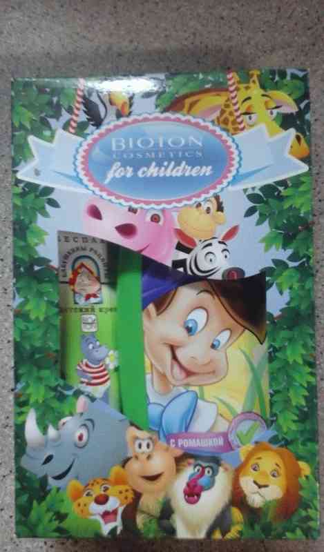 Подарочный набор детских косметических средств Bioton фото