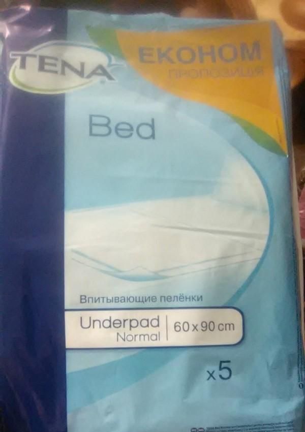Одноразовые пеленки TENA Bed эконом 60Х90 фото