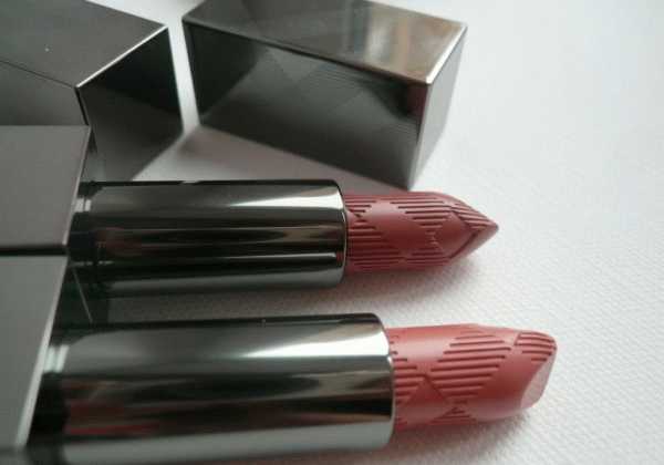 Всесезонный нюд с Burberry Lip Cover Soft Satin Lipstick #02 Cameo и #25 Nude Rose фото