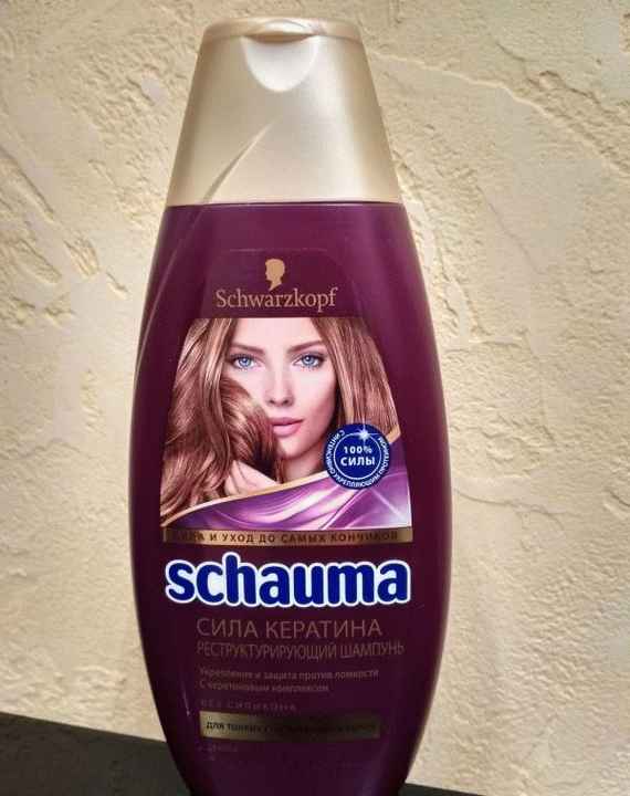 Шампунь для волос Schauma Сила кератина фото