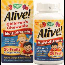 Детские жевательные мультивитамины