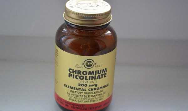 Капсулы Solgar Chromium Picolinate фото