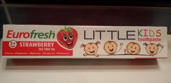 Детская зубная паста Farmasi Euro fresh Little kids фото