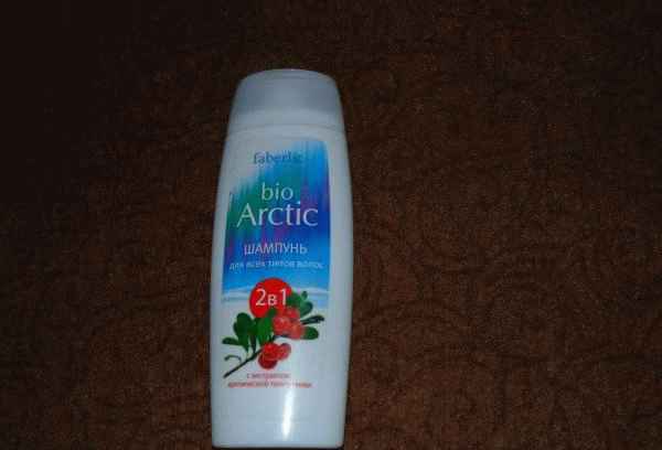 Шампунь 2в1 Faberlic Bio Arctic с экстрактом арктической толокнянки фото