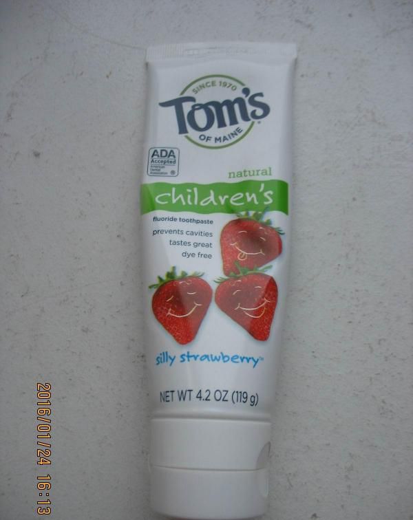 Детская зубная паста Toms фото