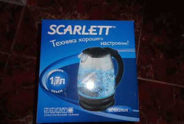 Чайник Scarlett SC-EK27G15 фото