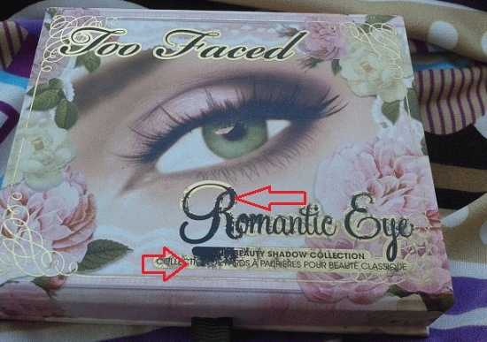 Любимица Too Faced Romantic Eye Classic Beauty Shadow Collection фото
