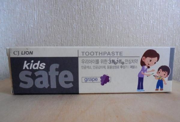 Зубная паста CJ Lion Kids Safe фото