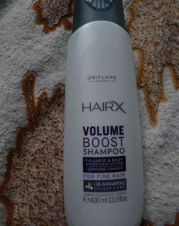 Шампунь для ослабленных и тонких волос Oriflame Hairx Volume Boost фото