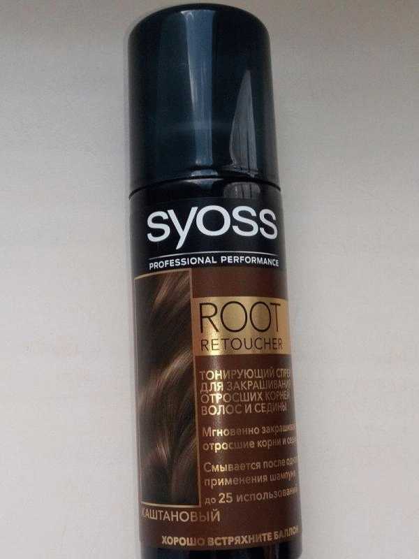 Спрей для покраски волос Syoss Root Retoucher фото