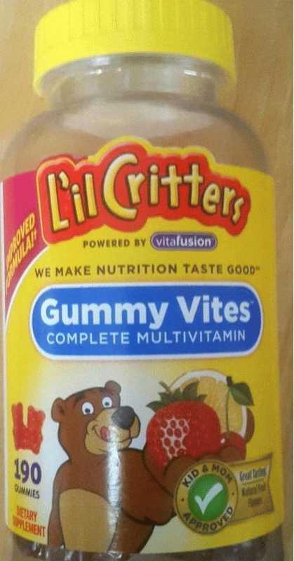 Витамины для детей Lil Critters фото