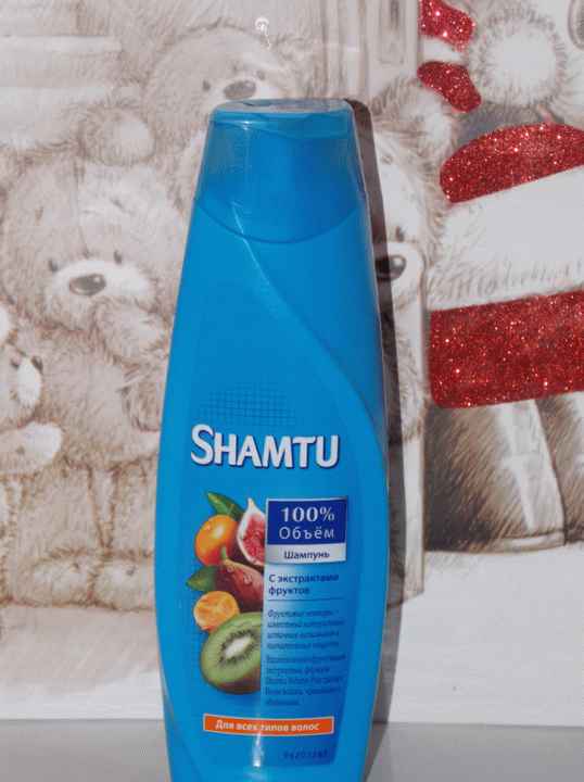 Шампунь с экстрактами фруктов Shamtu для всех типов волос фото