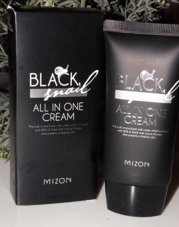 Улиточный крем для лица Mizon Black Snail All in One Cream фото