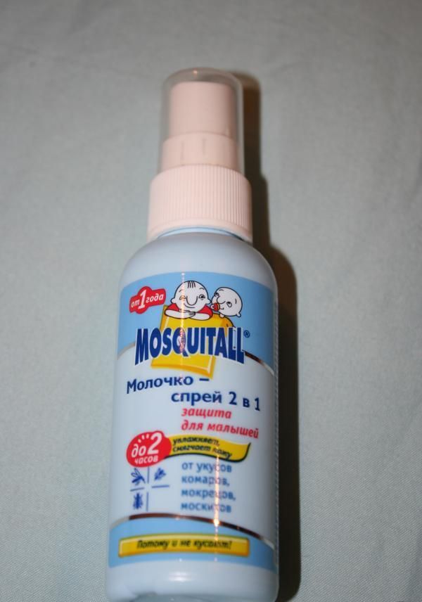 Молочко-спрей Mosquitall Защита для малышей (для детей от 1 года) фото