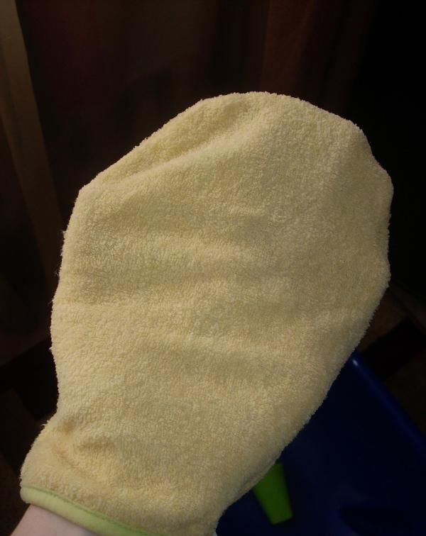 Рукавичка для мытья ребенка махровая Canpol Babies фото