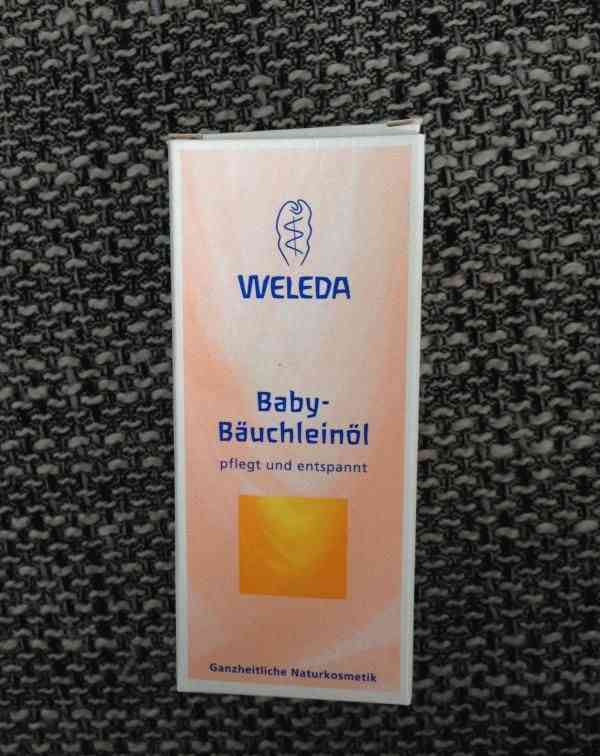 Масло от вздутия живота у младенцев Weleda Baby-Bauchleinol фото