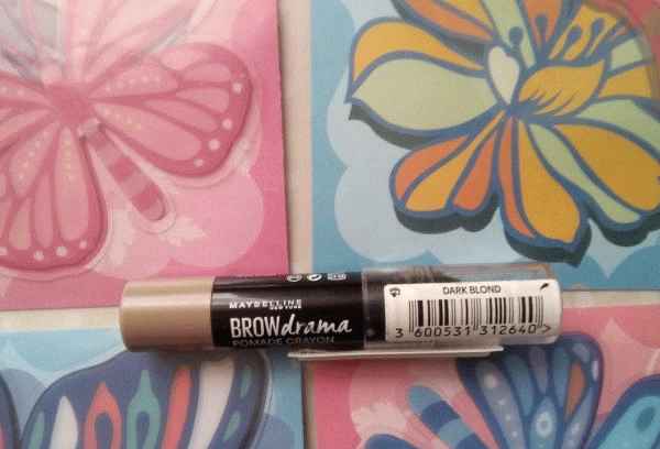 Карандаш-помада для бровей Maybelline Brow Drama Pomade Crayon фото