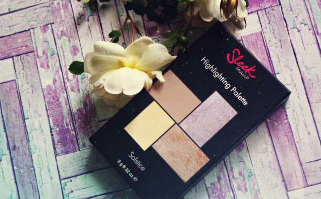 Золотой слиток Sleek MakeUp highlighting palette Solstice фото