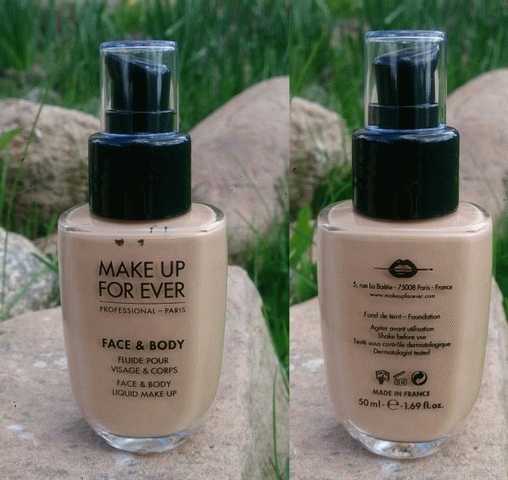 Make Up For Ever Face And Body Liquid Make Up  фото