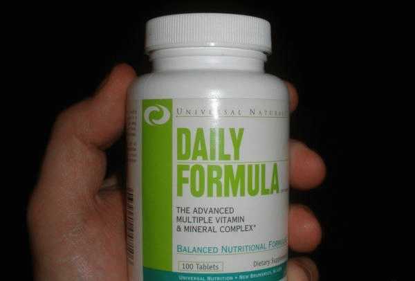 Витамины Daily Formula фото