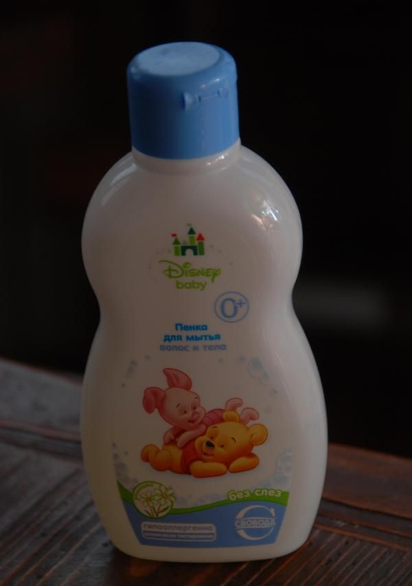 Пенка для мытья волос и тела Disney Baby фото