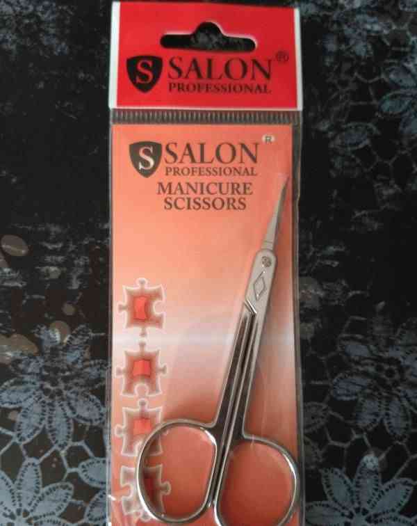 Ножницы маникюрные с закругленным лезвием Salon Professional фото