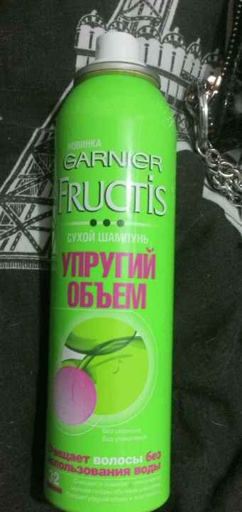 Сухой шампунь Garnier Fructis Упругий объем фото
