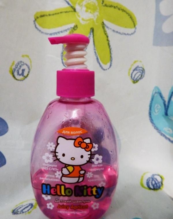 Детский шампунь Hello Kitty Juicy Apricot фото