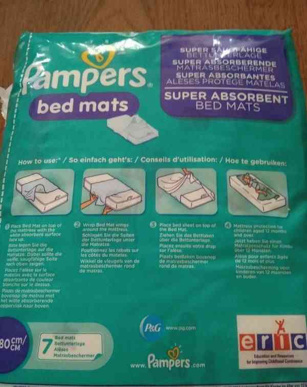 Одноразовые пеленки Pampers Bed Mats фото