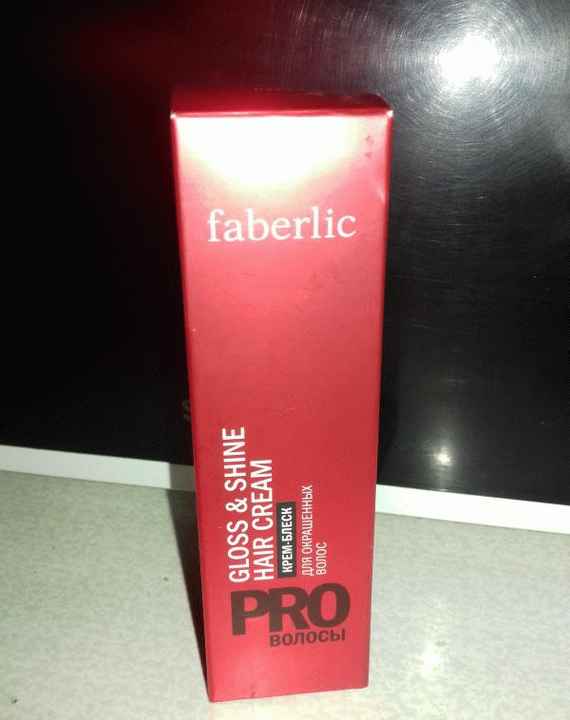 Крем-блеск для окрашенных волос Faberlic PRO-волосы фото