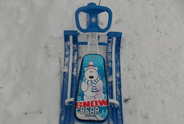 Снегокат детский Nika Пингвин фото