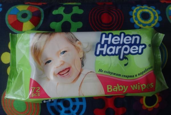 Детские влажные салфетки Helen Harper фото