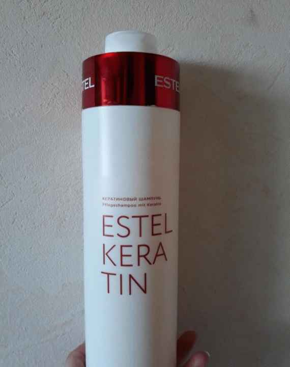 Кератиновый шампунь Estel Keratin фото