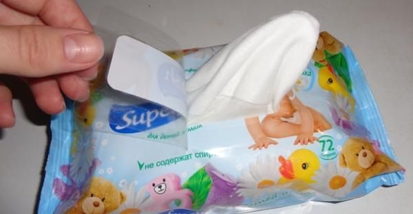 Детские влажные салфетки Superfresh для детей и мам с витамином Е фото
