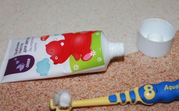 Зубная паста для детей ОКей Экстракт липы 0+ фото