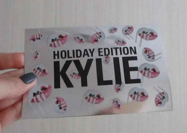 Тени Kylie Cosmetics Kyshadow Holiday Edition 2016 фото