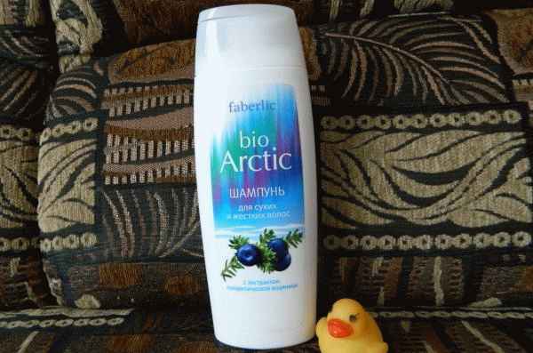 Шампунь для сухих и жестких волос с экстрактом голарктической водяники Faberlic bio Arctic фото