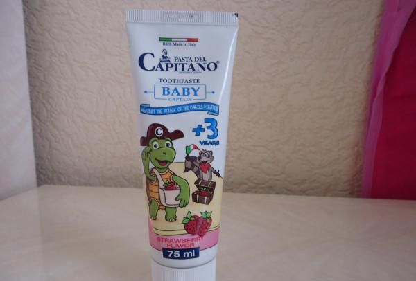 Зубная паста для детей Pasta del Capitano Baby фото