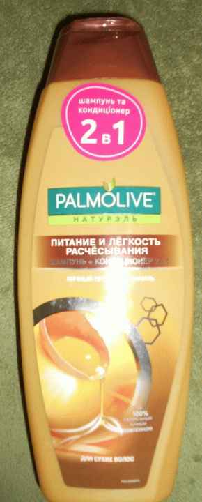 Шампунь+кондиционер Palmolive Натурэль Для сухих волос яичный протеин и ваниль фото