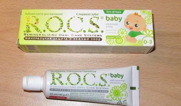 Детская зубная паста R.O.C.S. Baby фото