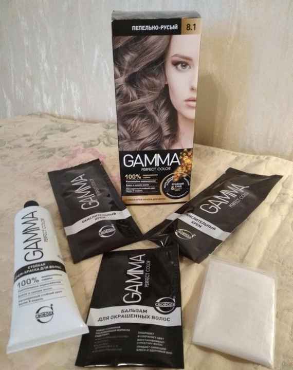 Краска для волос Gamma Perfect Color фото