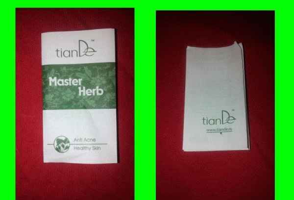 Крем от угрей и рубцов TianDe Master Herb фото