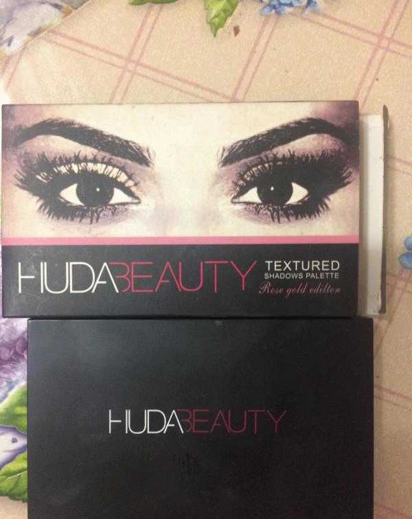 Тени для век Huda Beauty Rose Gold Edition фото