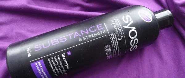Шампунь Syoss Substance Strength для нормальных и тонких волос фото