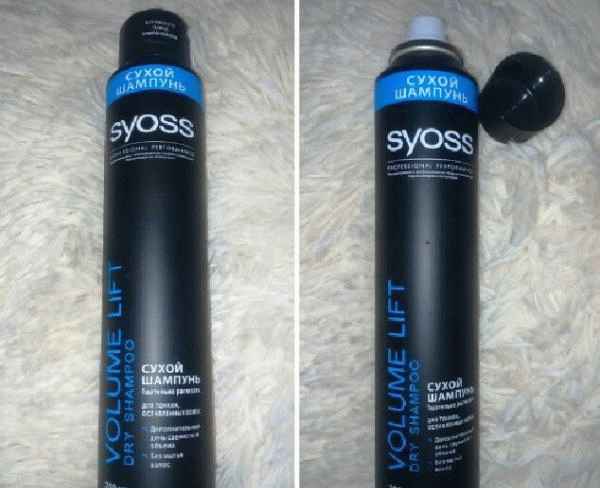 Сухой шампунь Syoss Volume Lift для тонких и ослабленных волос фото