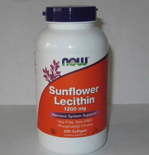 БАД Лецитин Now Foods Sunflower Lecithin фото