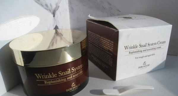 Улиточный крем для лица The Skin House Wrinkle Snail System Cream фото