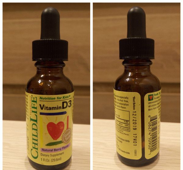 Витамин D3 ChildLife с ягодным вкусом фото
