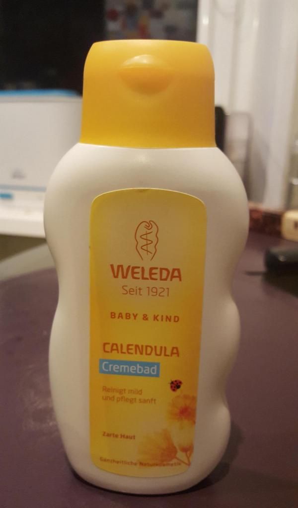 Молочко для купания младенцев Weleda Calendula Cremebad фото