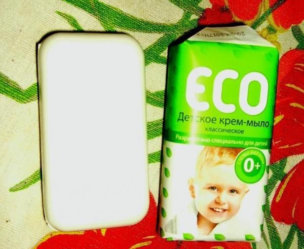 Детское крем-мыло Eco фото
